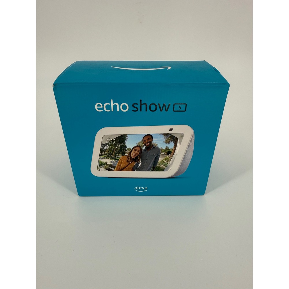 Amazon Echo Show 5 (3rd Gen) Smart Display Alexa Glacier White NEW